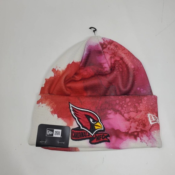 NEW New Era 2022 Sideline Ink Dye Cuffed Knit Hat - Arizona Cardinals - Picture 1 of 5